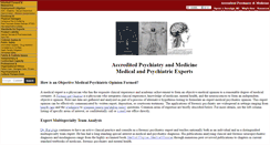 Desktop Screenshot of forensic-psych.com